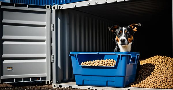 Conteneur pour croquettes chien : choisissez le meilleur stockage